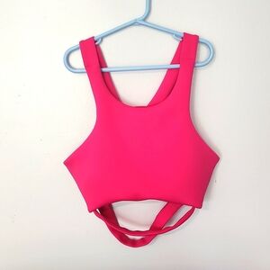 Cleo Harper hot pink cocoa bra